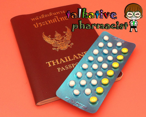 adherence to the oral contraceptive pill when crossing time zones