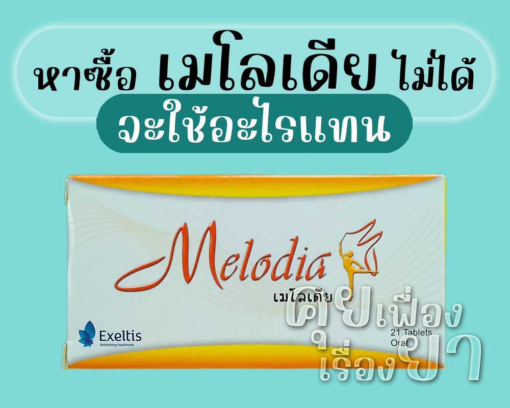 หาซื้อ เมโลเดีย ไม่ได้ จะใช้อะไรแทน